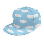 Sky Cloud Pattern Print Snapback Cap