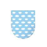 Sky Cloud Pattern Print Toilet Lid Cover