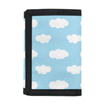 Sky Cloud Pattern Print Trifold Wallet