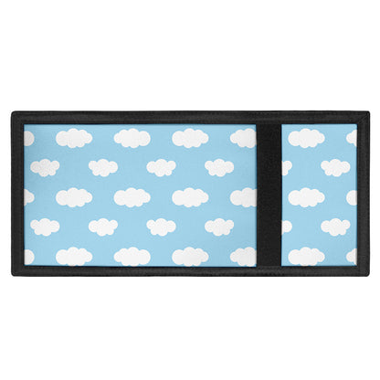 Sky Cloud Pattern Print Trifold Wallet