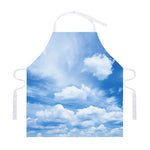 Sky Cloud Print Adjustable Apron