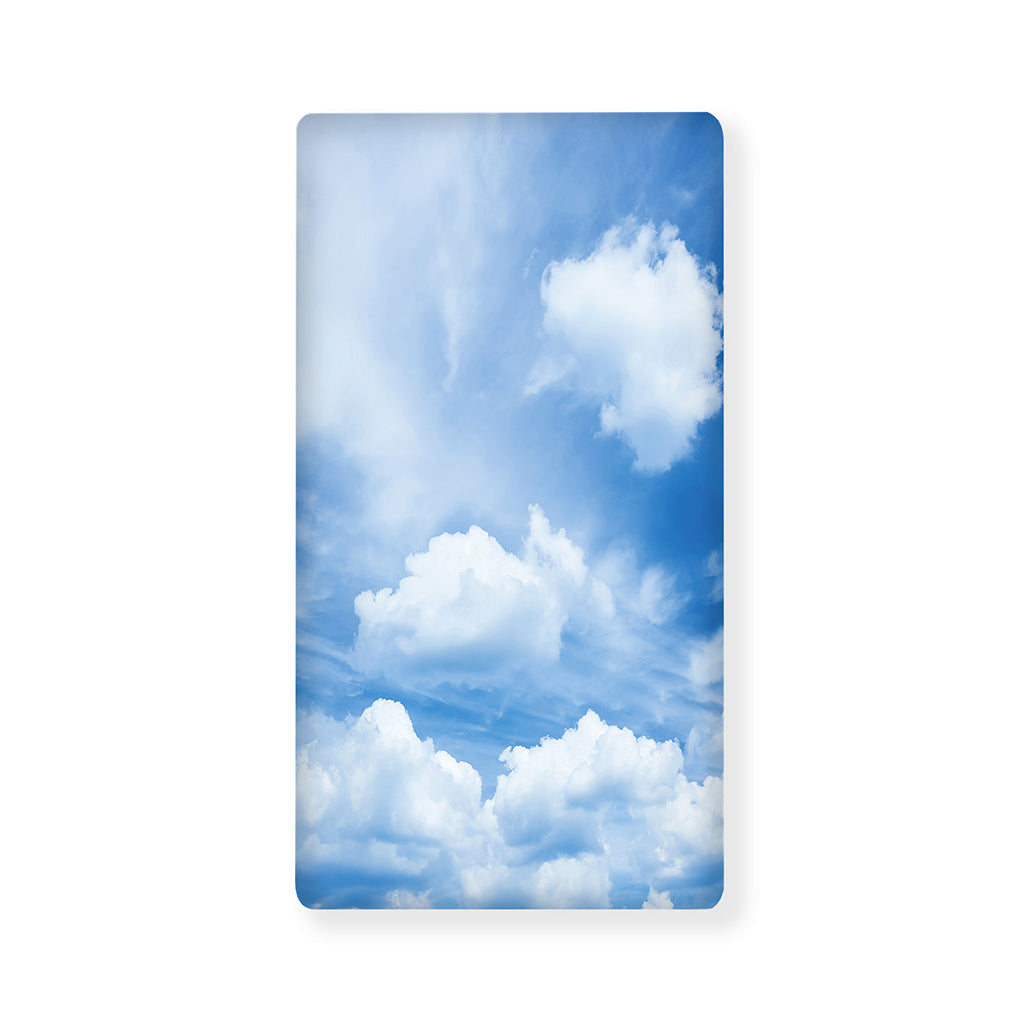 Sky Cloud Print Baby Crib Sheet