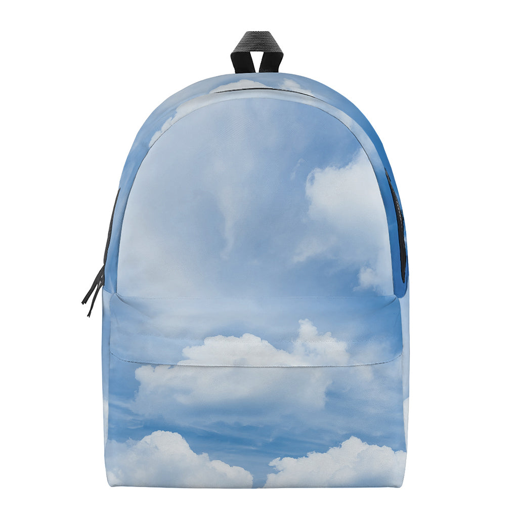 Sky Cloud Print Backpack