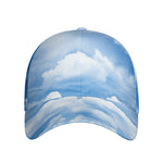 Sky Cloud Print Baseball Cap