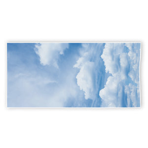 Sky Cloud Print Beach Towel