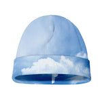 Sky Cloud Print Beanie