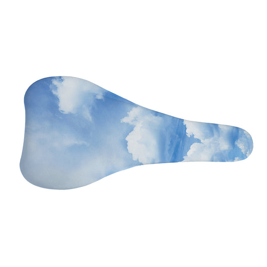 Sky Cloud Print Bicycle Seat Cover