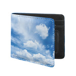 Sky Cloud Print Bifold Wallet