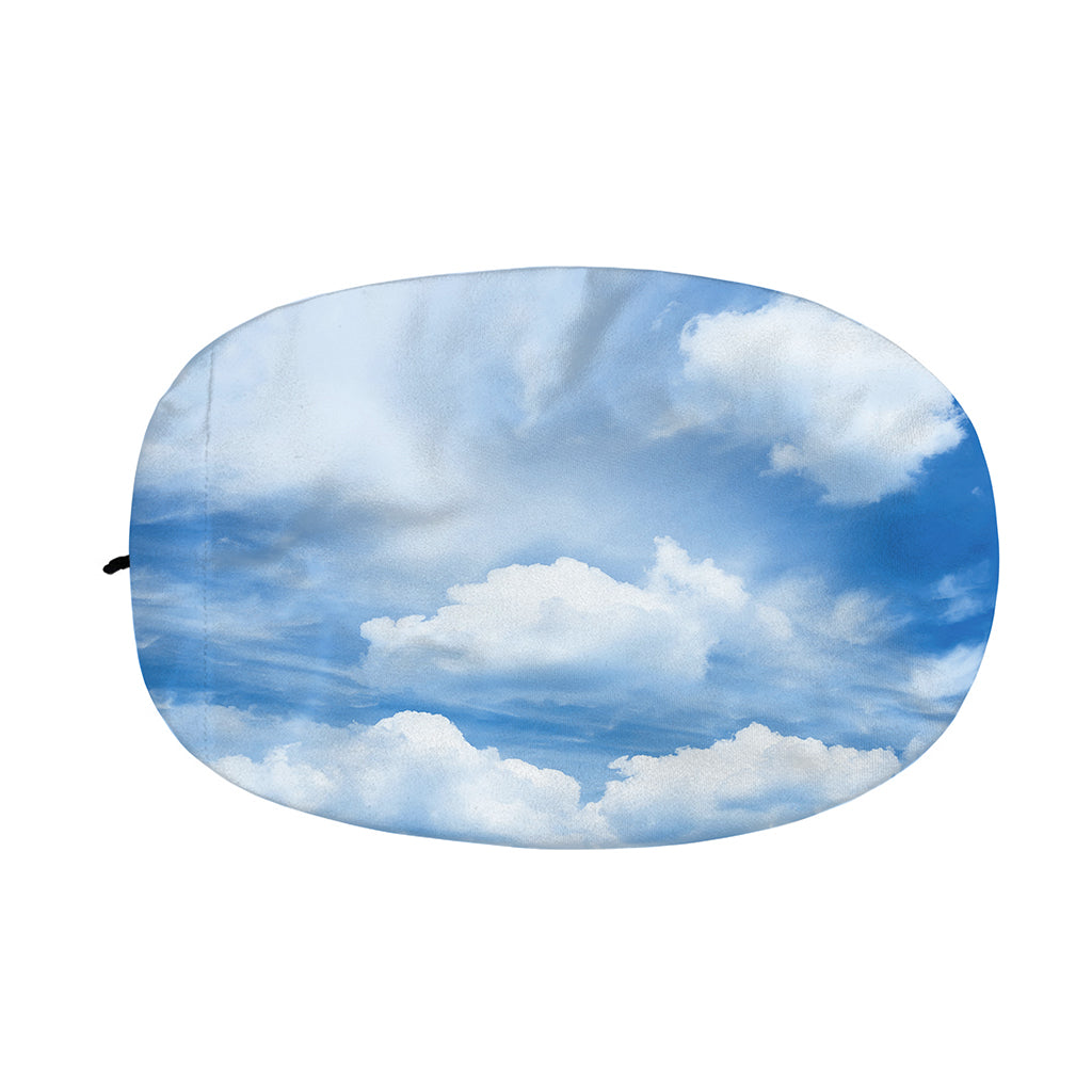 Sky Cloud Print Car Side Mirror Covers