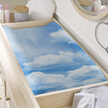 Sky Cloud Print Changing Pad Cover