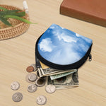 Sky Cloud Print Coin Purse