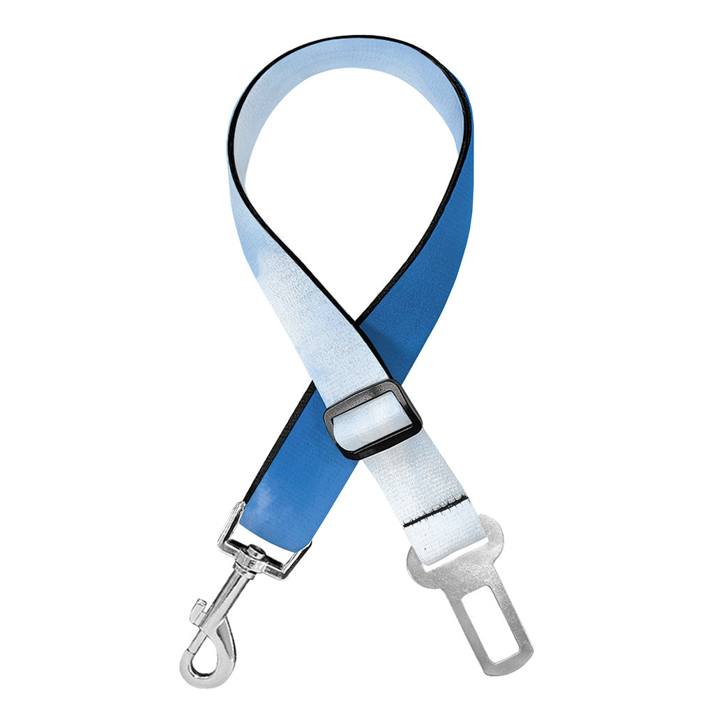 Sky Cloud Print Dog Seat Belt