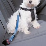 Sky Cloud Print Dog Seat Belt