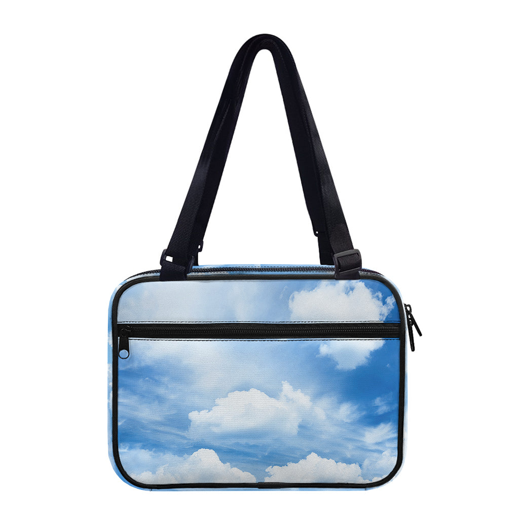 Sky Cloud Print Double Strap Bible Bag