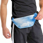 Sky Cloud Print Fanny Pack