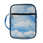 Sky Cloud Print Front Pocket Bible Bag
