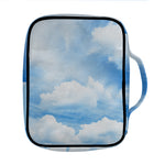 Sky Cloud Print Front Pocket Bible Bag