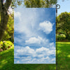 Sky Cloud Print Garden Flag