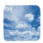 Sky Cloud Print Hand Towel