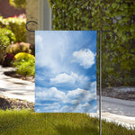 Sky Cloud Print House Flag