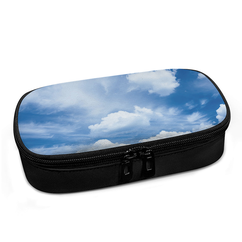 Sky Cloud Print Insulin Cooler Travel Case
