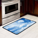 Sky Cloud Print Kitchen Mat