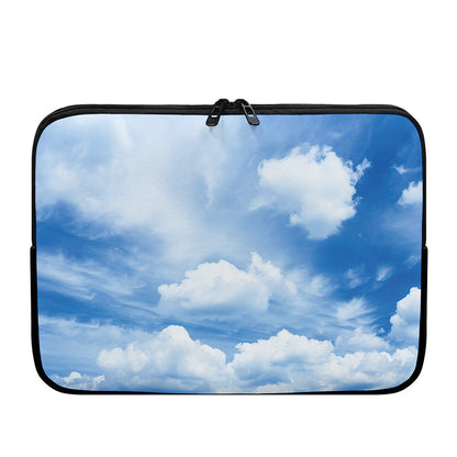 Sky Cloud Print Laptop Sleeve