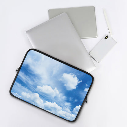 Sky Cloud Print Laptop Sleeve