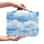 Sky Cloud Print Leather Bible Cover