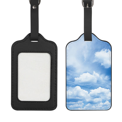 Sky Cloud Print Luggage Tag
