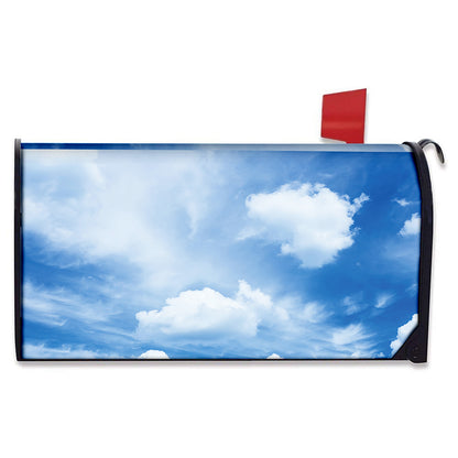 Sky Cloud Print Mailbox Cover