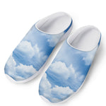 Sky Cloud Print Mesh Casual Shoes