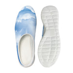 Sky Cloud Print Mesh Casual Shoes