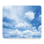 Sky Cloud Print Mouse Pad