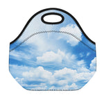 Sky Cloud Print Neoprene Lunch Bag