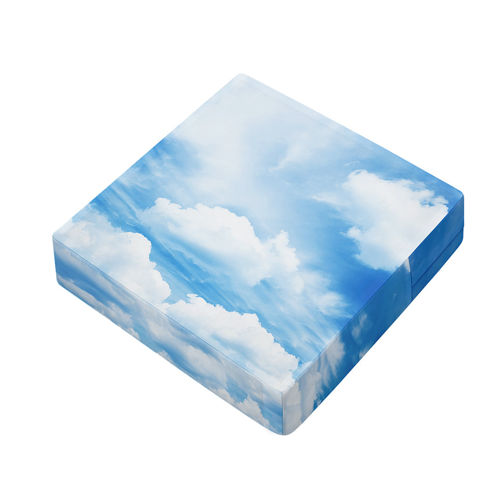 Sky Cloud Print Outdoor Seat Cushion Cover