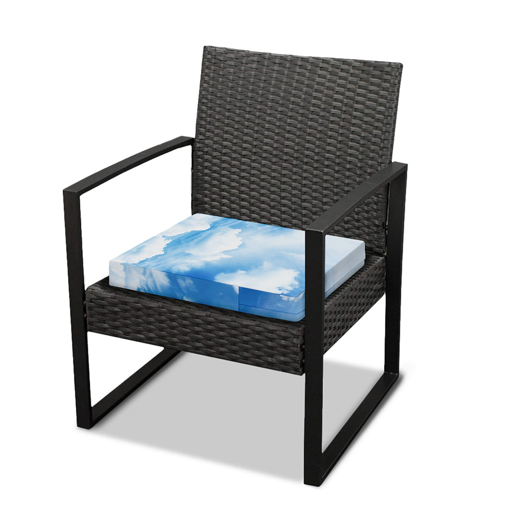 Sky Cloud Print Outdoor Seat Cushion Cover