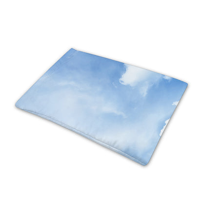 Sky Cloud Print Pet Cooling Mat Cover