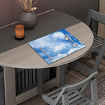 Sky Cloud Print Placemat