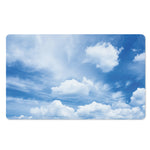 Sky Cloud Print Polyester Doormat