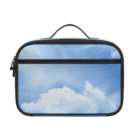 Sky Cloud Print Portable Lunch Bag