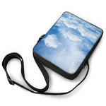 Sky Cloud Print Rectangular Crossbody Bag