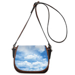Sky Cloud Print Saddle Bag