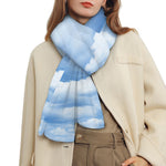 Sky Cloud Print Scarf