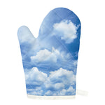 Sky Cloud Print Single Oven Mitt