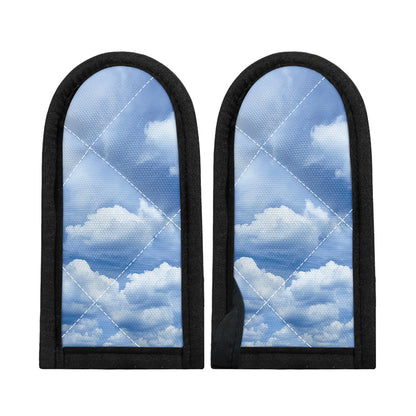 Sky Cloud Print Skillet Handle Cover