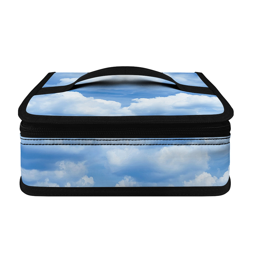 Sky Cloud Print Small Lunch Bag