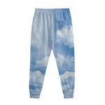 Sky Cloud Print Sweatpants