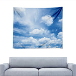 Sky Cloud Print Tapestry