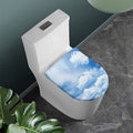 Sky Cloud Print Toilet Lid Cover